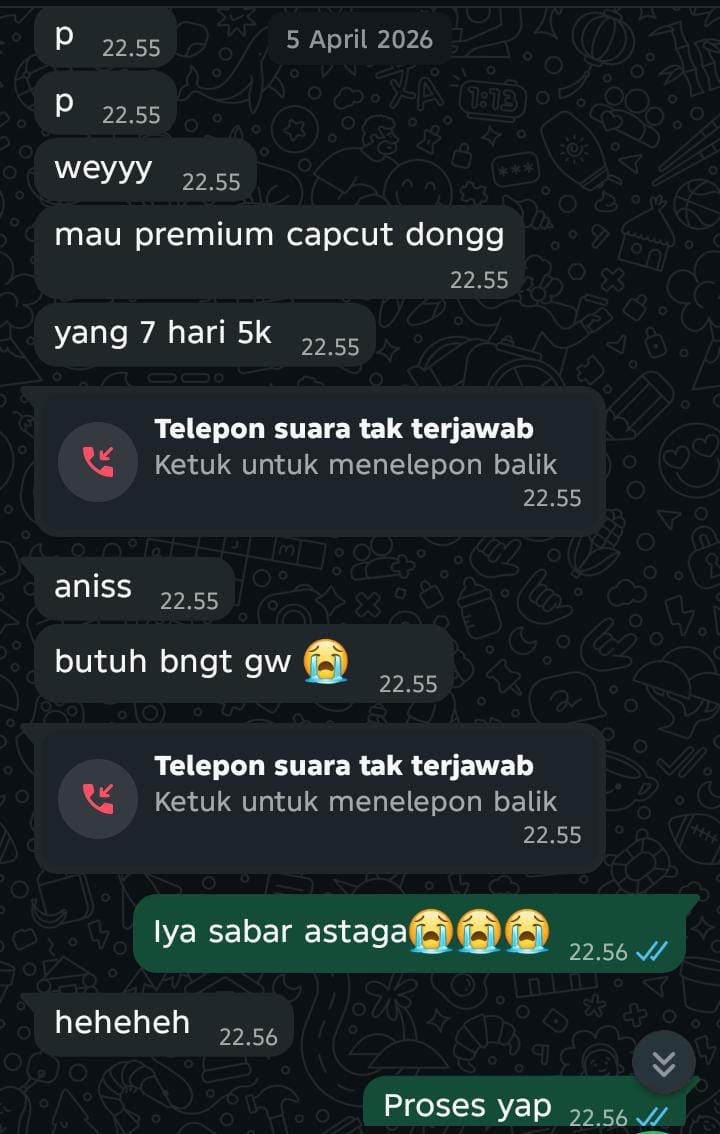 Bukti chat testimoni Kayla K.